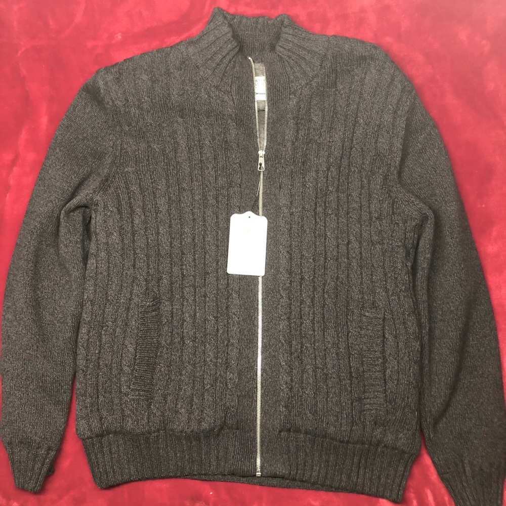 Men’s Full Zip Sweater